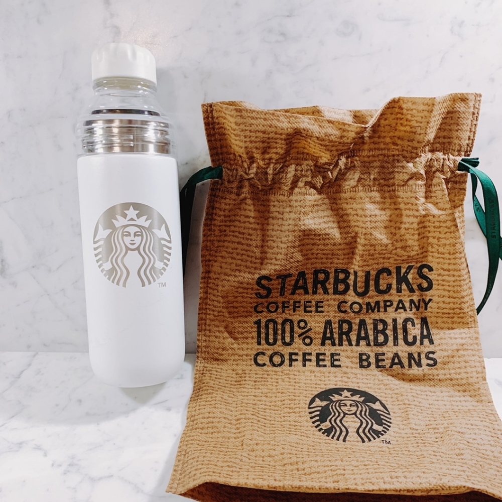 STARBUCKS white bottle *Limited Edition*